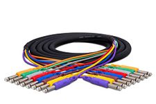 Hosa Cable CPP803 1/4 Inch To 1/4 Inch 8 Channel Snake - 9.75 Foot