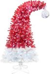 Merax 7FT Red Christmas Tree, Red S