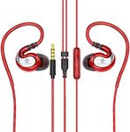 JAAMIRA Sports Wired Earbuds Over E