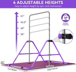 FBSPORT Adjustable Gymnastics Bar – Height Adjustable Training Equipment