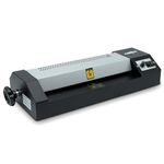 FRONTECH HD-32020 Laminator/Lamination Machine, Adjustable Temperature, Over-Thin Design with 4 Rollers, for Office and Home, 1 Year Warranty (LAM-0001, Grey)