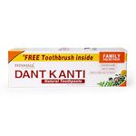 Patanjali Dant Kanti Natural Toothpaste (200g+100g), Big Saver Pack, Makes Teeth Strong, Tightens Gums, Gives Cavity Free Smile