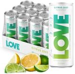 Be LOVE Electrolyte Still Water - Flavored Water for Daily Hydration, Exercise, Work & Wellness - Magnesium, Potassium & Sodium - Zero Sugar, Gluten Free (Citrus Zest, 12oz x 12ct)