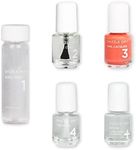 Dazzle Dry Mini Kit 4 Step System - Oh My!, a bright melon full coverage cream. Full coverage cream. (5 Piece Kit / 5 Manicures)