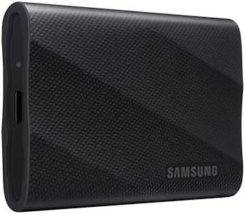 SAMSUNG T9 Portable SSD 4TB, USB 3.2 Gen 2x2 External Solid State Drive, Seq. Read Speeds Up to 2,000MB/s for Gaming, Students and Professionals,MU-PG4T0B/AM, Black