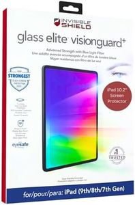 ZAGG InvisibleShield Glass Elite VisionGuard+ iPad 10.2 Screen Protector