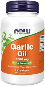 Now Garlic Oil 1500 mg250 Softgels