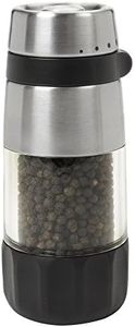 OXO Good Grips Mess-Free Pepper Grinder, Stainless Steel