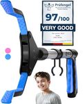 SLAH 26 Inch Folding Long Grabbers Reacher Tool Heavy Duty, Reacher Grabber for Seniors with 360 Rotating Jaw, Handheld Mobility Aid, Garbage Picker Tool (26" Kids Blue)