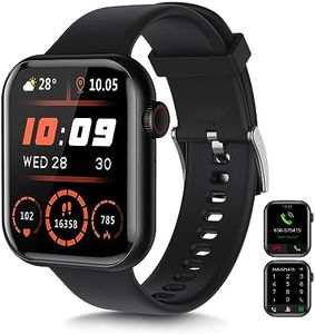 Smart Watch for Android iOS(Answer/Make Call) - 1.9" Full Touch Screen Smartwatch for Men Women, 120 Sport Modes, Fitness Tracker Smart Watch with Heart Rate Sleep Monitor, BP, SpO2, AI Voice