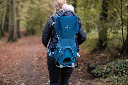 LittleLife Adventurer Baby & Child Back Carrier – Lightweight Hiking Backpack