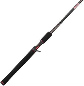 Shakespeare Ugly Stik 6’ GX2 Casting Rod, One Piece Casting Rod, 10-25lb Line Rating, Medium Heavy Rod Power, Moderate Fast Action, 1/4-3/4 oz. Lure Rating