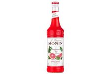 MONIN Premium Pink Grapefruit Syrup 700ml for Cocktails and Mocktails. Vegan-Friendly, Allergen-Free, 100% Natural Flavours and Colourings