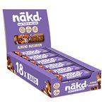 Nakd Almond Macaroon Natural Fruit & Nut Bars - Vegan - Healthy Snack - Gluten Free - 35g x 18 bars