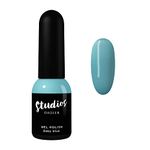 Didier Lab - Studios Gel Polish Baby Blue - Professional Manicure Pedicure Products - Rich Pigment for Complete Nail Coverage - Flawless Shine - Suitable for Beginners - For UV Lamp - Gift for Women