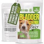 PetSupp Urinary Support and Bladder Control Supplement For Dogs, Contains D-Mannose, Cranberry, Marshmallow Root, Liquorice and Astragalus, Urinary Control, 120 Tablets, Handy Re-sealable Bag