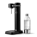 Aarke Carbonator 3 Sparkling Water Maker with Water Bottle, Black Chrome Finish