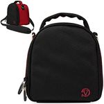 Vangoddy Laurel Fire Red Camera Carrying Case Bag for Canon EOS, RP, R, Rebel DSLR, Full Frame, & Mirrorless Cameras