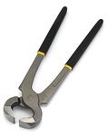 QWORK Nail Puller, 12'' High Leverage Nail Pliers, End Cutting Pliers, Nail Remover, Carpenter Tools