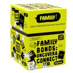 Ziphius 200 Family Conversation Cards, A Fun Family Bonds Games Filled with Conversation Starters and Challenges, Great for Kids, Teens, and Adult