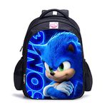 Sonicc HedgeHog Mario Bros Backpack for Kids 3D Print Anime Cartoon School Bag Cute Travel Bag Student Bookbag