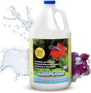 Activ Betta Bio-Activ Live Aqueous Solution Water Conditioner, 1 Gallon - Premium Aquarium Water Treatment, Enhances Water Quality and Fish Health