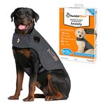 Petlife Thundershirt Anxiety Coat for Dog, Grey (Heather Grey), XXL