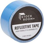 Reflective Tape - Blue Outdoor Reflector Safety Roll for Trailers, Warning, Signs, Stairs, Bikes (2 in x 30 FT)