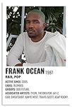 Frank Ocean Posters Blonde Album Co