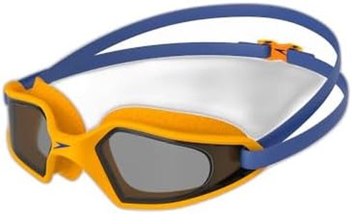 Speedo Kid's Hydropulse Swimming Goggles, Ultrasonic/Mango/Smoke, One Size