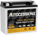 Autocessking YTX20L-BS 12V 18AH Mot