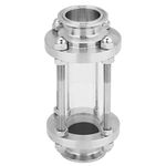 1.5 Inch Sanitary Sight Glass 304 Stainless Steel Tri Clamp Type Sanitary Sight Glass 1.6 MPa Vertical Horizontal Sanitary Glass