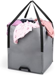 BELLE VOUS Grand Sac Résistant - Sac à Vegetaux ou a Gravats 100 litres avec Sangles Solides - Sac Etanche et Pliable - Recyclage - Jardin et Jardinage - Dechets Verts - Chantier