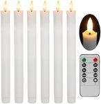NAKIHOUSE Flameless Taper Candles F