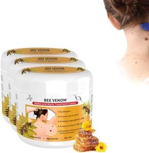 Lenaro Bee Venom Wart and Tag Remover,Lenaro Bee Venom Mole and Wart Treatment Cream,Tag Recede Bee Venom for Skin,Easy Application & No Irritation ﻿ ﻿ ﻿ (3pcs)