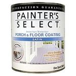 True Value USF5-QT Painter's Select Medium Gray Interior/Exterior Urethane Fortified Satin Porch and Floor Coating, 1-Quart