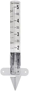 La Crosse Technology 704-1514 Rain Gauge, Clear