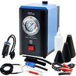 YSTOOL Economical Automotive Smoke Leakage Test Detector Machine Set, 12V Sealing System Leak Tester Diagnostic Tool Unit Kit for Pipe EVAP System Intake System Exhaust System Cooling System