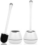 Toilet Brush and Holder, 2 Pack Toi