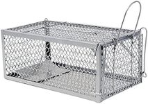 skycabin 1 Door Live Animal Cage Trap Live Mice Trap Humane Mouse Trap Reusable Rodent Catchers for Rats,Hamsters,Chipmunks and Small Squirrels (11in x 5.9in x 4.5in)