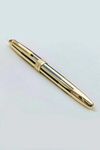M0NT._Bl@nc. Meisterstuck Solitaire Gold Stripped Rollerball Pen(21509)