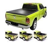 ORYX T9 Soft Roll Up Truck Bed Tonneau Cover Compatible with 2009-2018 Dodge Ram 1500 | 2019-2022 Classic ONLY | Fleetside 6'4" Bed (76") | Without RamBox