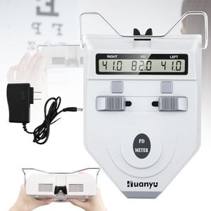 Huanyu Pupilometer 45-82MM Digital PD Meter Optical Pupil Distance Meters Optical Instrument LED Target Lamp Inside CE Approved (LY-9AC)