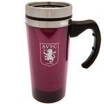 Aston Villa Fc Aluminium Travel Mug Tea Coffee Cup Ceramic Gift Official