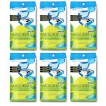 Absorbia Moisture Absorber | Absorbia Sachet with Activated Charcoal(100gms X6 Sachet) - Pack of 6 |Absorbs 200ml Each Sachet | Dehumidier for Bags, Suitcases & Drawers | Fights Moisture,Musty smells etc