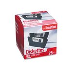 Imation 3.5 Inch Diskettes IBM-Formatted DS HD 25 Pack Low Torque Antistatic Design