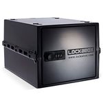 Lockabox One™ Jet | Premium Lockable Storage Box | 10 Litre Combination Lock Box For Food, Medicine & Home Safety | BPA-Safe