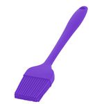 Sourcingmap Silicone Family Bakery Cookie Cake Baking Tool Cream Butter Pastry Brush Purple