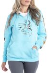 Legendary Whitetails Women's Standard Camo Outfitter Hoodie, Glacier, Large