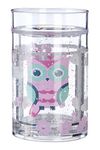 Premier Housewares Happy Owl Kids Drinking Cup, PS - Polystyrene, 7 Count (Pack of 1)